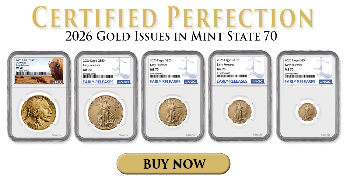 Certified Perfection Gold Bullion Coins