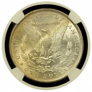 1886 Morgan Silver Dollar NGC MS 66