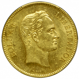 Venezuelan | Gold Coin | Rare Coin | Austin Coins