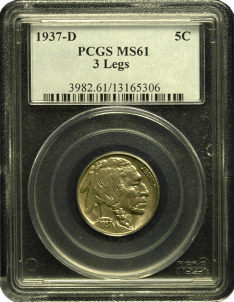 Market Analysis: 1937-D Three-Legged 'Buffalo nickel