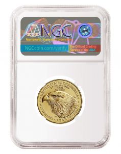2023 $5 American Gold Eagle 1/10 oz NGC MS70 Brown Label