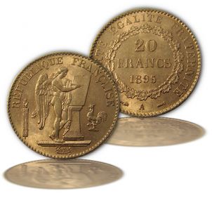 French 20 Franc Angels 1871-1898 | Austin Coins