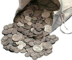 Buy Silver Imperfect Coins  Silver  Cull silver coins  KITCO