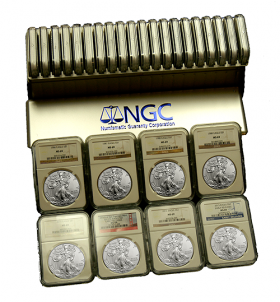 Complete Set of Silver Eagles MS-69 (1986 - 2023)