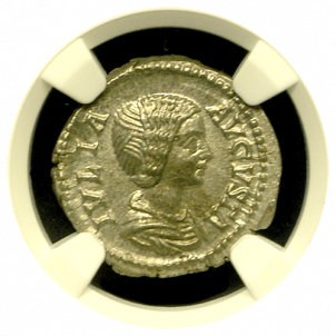 Julia Domna Roman Silver Denarius Mint State
