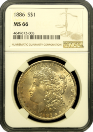 1886 Morgan Silver Dollar | Silver Dollar | US Coins | Austin Coins