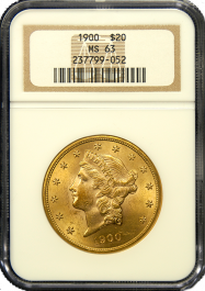 1900 P Liberty Gold Coin Pcgs Ngc Ms 63 Austin Coins