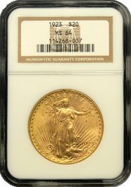 $20 St. Gaudens MS-64 Quality