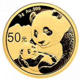 3 gram - 2019 China Panda Gold