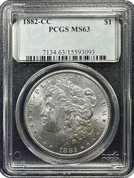 1882-CC Morgan | Silver Dollar | In Holder