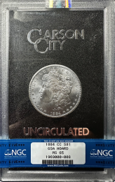 1884-CC | Morgan Silver Dollar | NGC MS-65 | In Holder