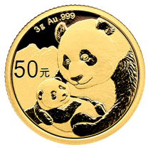 3 gram - 2019 China Panda Gold 