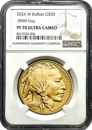 2024-W Proof Gold American Buffalo NGC PF-70 | In Holder