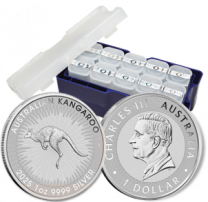 Silver Australian Kangaroos | Mint Boxes