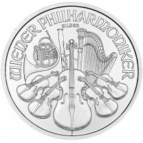 2015 Austrian Philharmonic Silver Coins - 1 oz.
