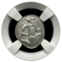 Achaemenid | Silver Siglos | TYP IV | AU 4x4