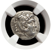 Kingdom of Macedon | Alexander III "The Great" | Silver Drachm (336-323 BC) | Early Posthumous Issue | Obverse