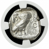 Attica Athens | Silver Owl | Tetradrachm | CH-VF 4x3 | Reverse