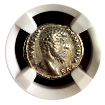 Lucius Verus | Silver Denarius | VF | Obverse