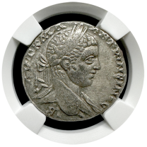 Roman Provincial | Silver Tetradrachm | Elagabalus | XF | Obverse