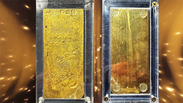 The Remarkable Gold Bar Faceplate
