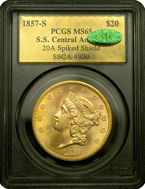 SS Central American Gold Coin